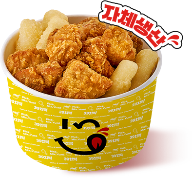 자체생산 치킨