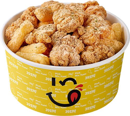 메가 눈꽃치즈 순살치킨