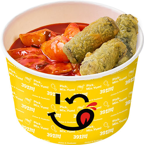 쌀떡튀김 매콤 떡볶이